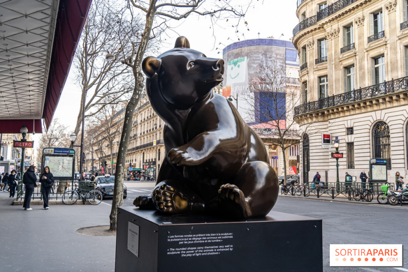 Exposition Fragiles colosses Boulevard Haussmann - photos - Michel Bassompierre