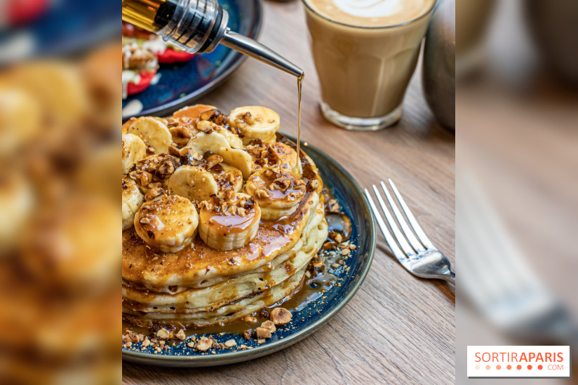 Parenthèse Brunch, le nouveau brunch pas cher et gourmand Paris 10e -  pancake banane