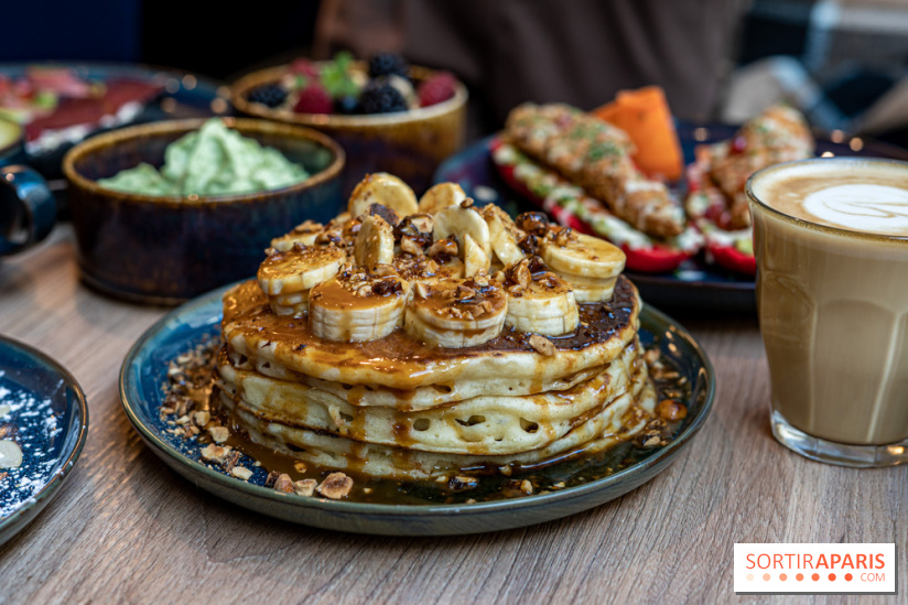 Parenthèse Brunch, le nouveau brunch pas cher et gourmand Paris 10e - pancake banane