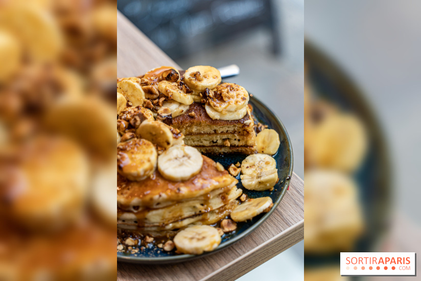 Parenthèse Brunch, le nouveau brunch pas cher et gourmand Paris 10e -  pancake banane