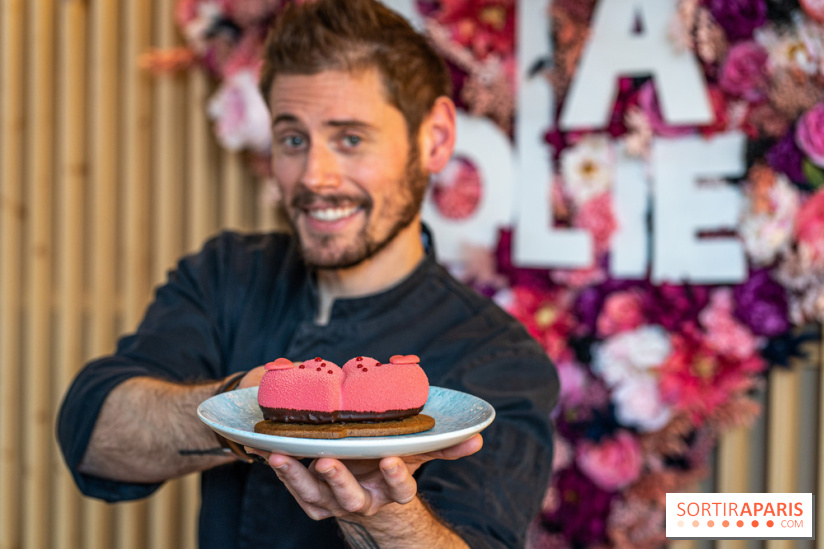 Bleu Coupole devient Rose Coupole pour la période Saint-Valentin