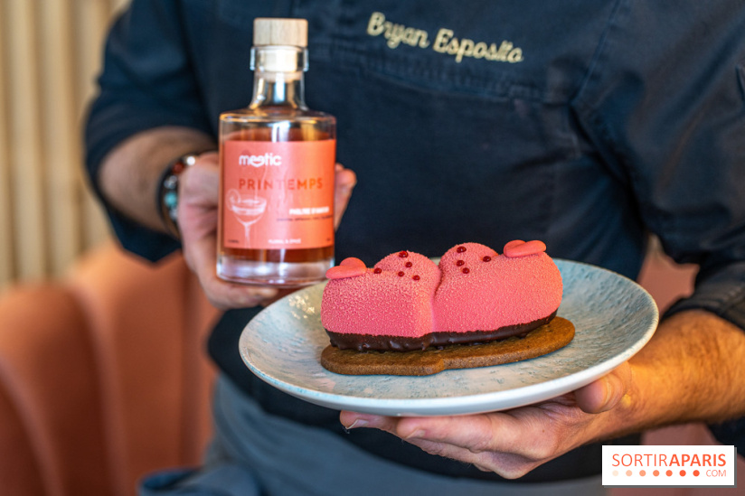 Bleu Coupole devient Rose Coupole pour la période Saint-Valentin