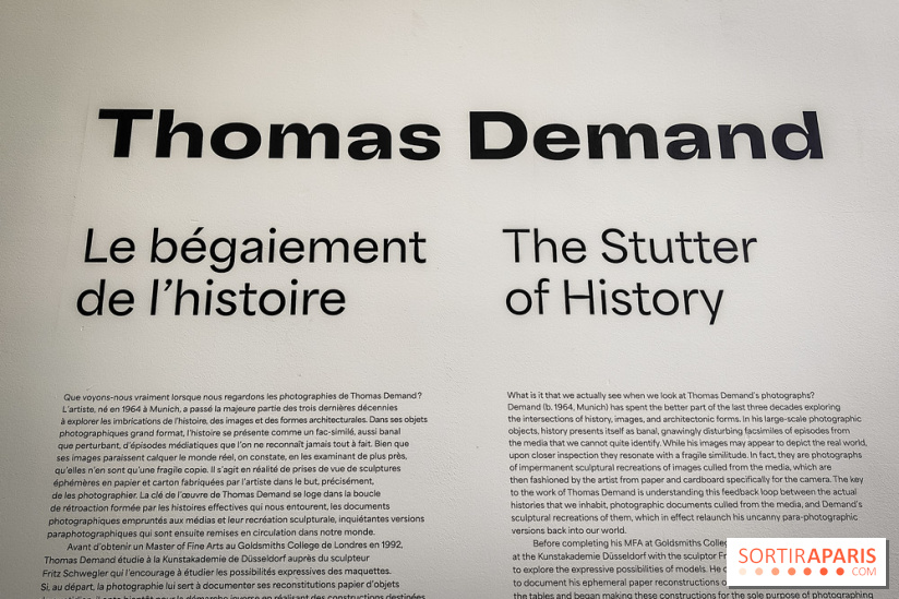  Le bégaiement de l'Histoire, l'exposition troublante de Thomas Demand au Jeu de Paume - photos - IMG20230213102142