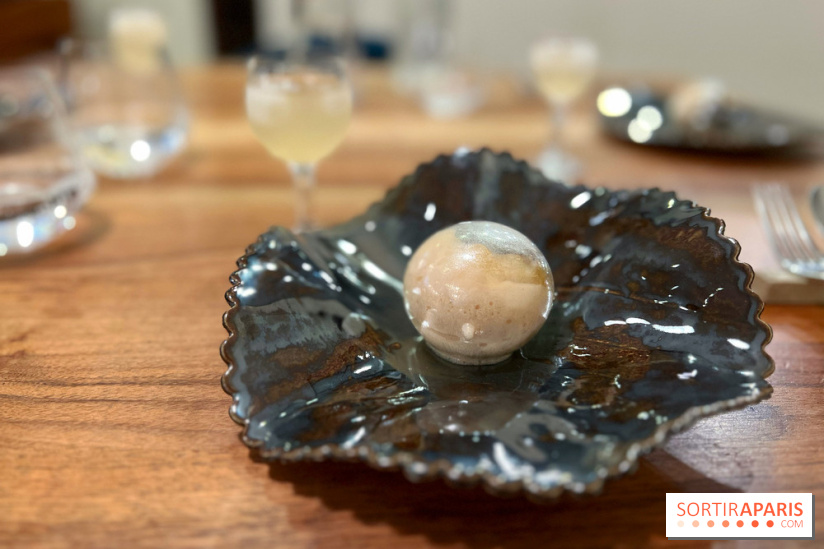 Accents Table Bourse - Dessert bulle coing pomme