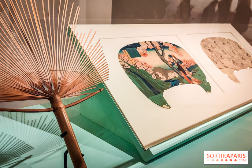 Hiroshige et l'éventail : voyage au Japon du XIXe siècle avec la sublime exposition du musée Guimet  - IMG20230214105635