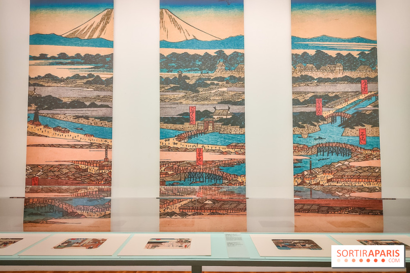 Hiroshige et l'éventail : voyage au Japon du XIXe siècle avec la sublime exposition du musée Guimet  - IMG20230214103427