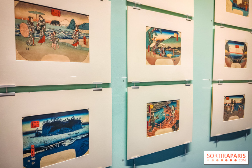 Hiroshige et l'éventail : voyage au Japon du XIXe siècle avec la sublime exposition du musée Guimet  - IMG20230214103938