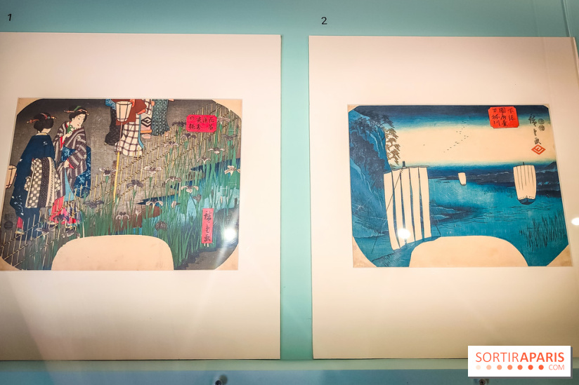 Hiroshige et l'éventail : voyage au Japon du XIXe siècle avec la sublime exposition du musée Guimet  - IMG20230214103538