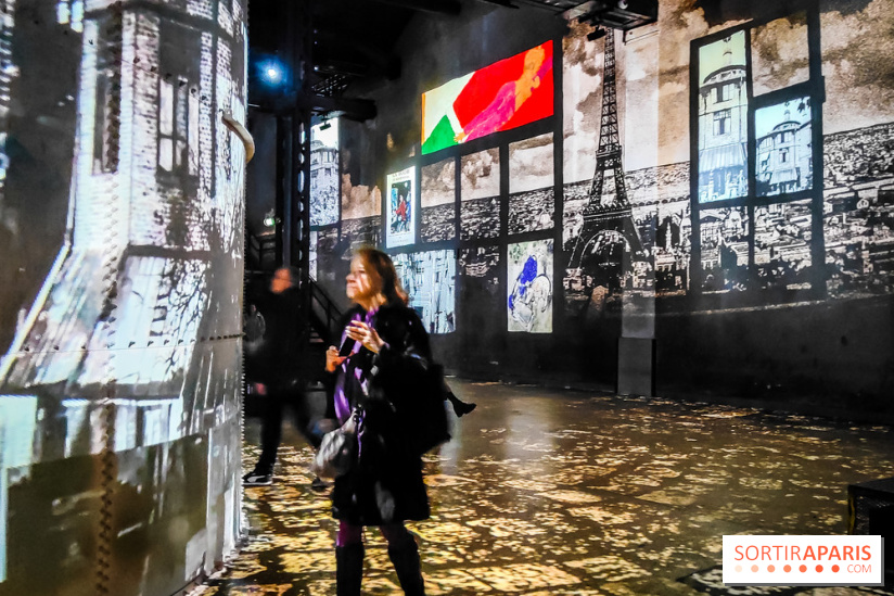 Chagall, Paris-New York, l'exposition immersive inédite de l'Atelier des Lumières - photos - IMG20230216093846