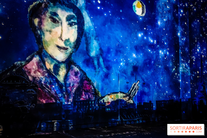 Chagall, Paris-New York, l'exposition immersive inédite de l'Atelier des Lumières - photos