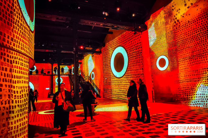 Paul Klee, peindre la musique : l'exposition immersive et insolite de l'Atelier des Lumières, photos - IMG20230216101451