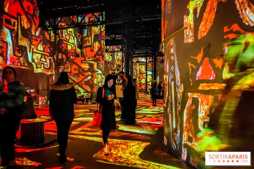 Paul Klee, peindre la musique : l'exposition immersive et insolite de l'Atelier des Lumières, photos - IMG20230216102119