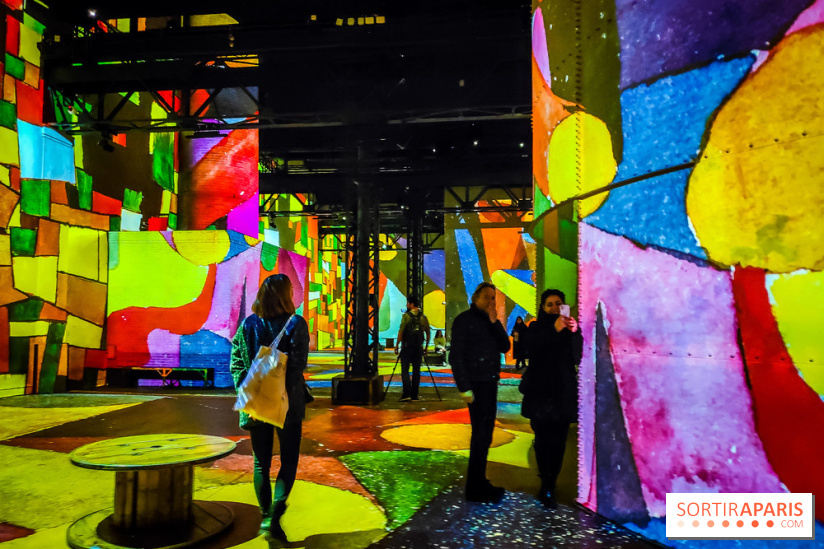 Paul Klee, peindre la musique : l'exposition immersive et insolite de l'Atelier des Lumières, photos - IMG20230216101613