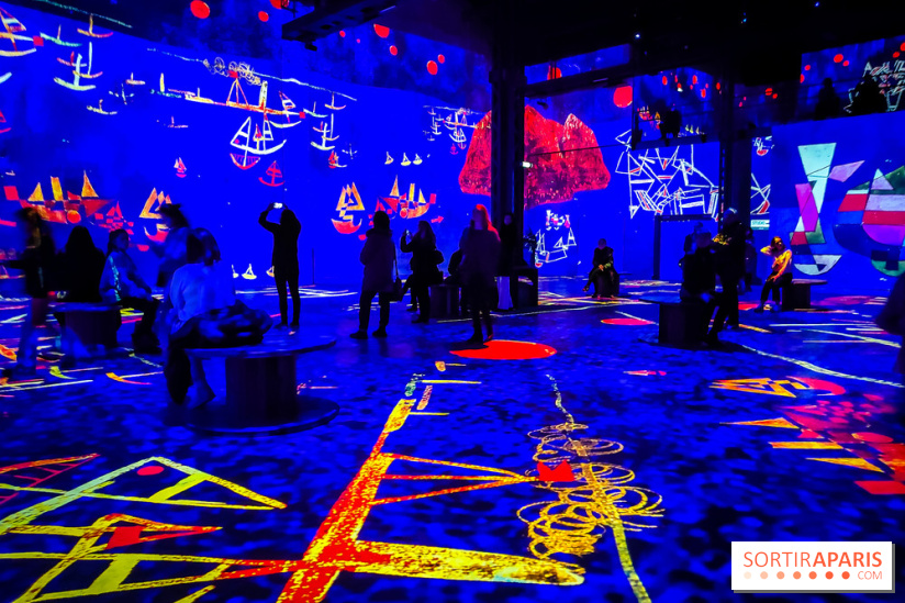 Paul Klee, peindre la musique : l'exposition immersive et insolite de l'Atelier des Lumières, photos - IMG20230216101936