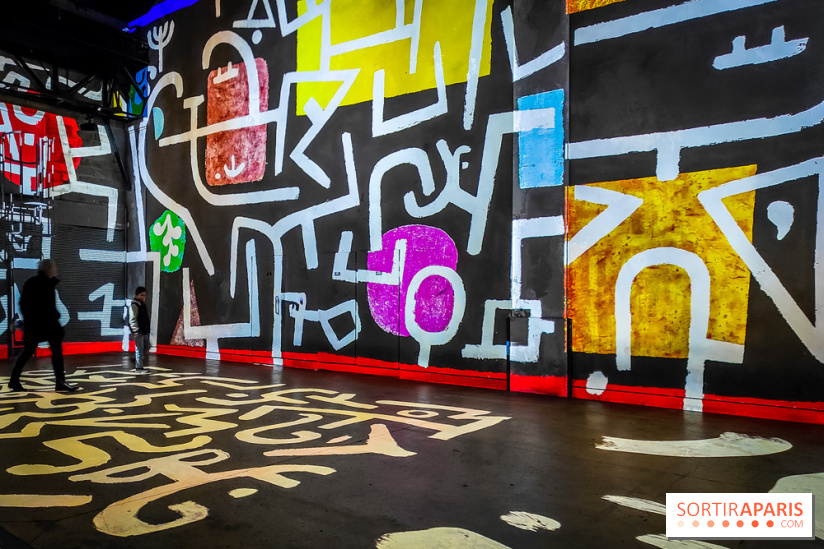 Paul Klee, peindre la musique : l'exposition immersive et insolite de l'Atelier des Lumières, photos - IMG20230216102019