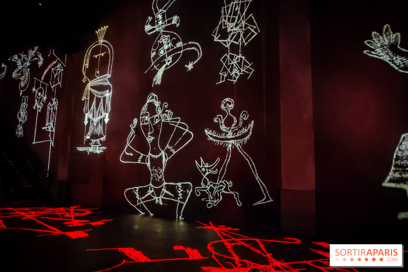 Paul Klee, peindre la musique : l'exposition immersive et insolite de l'Atelier des Lumières, photos - IMG20230216101508