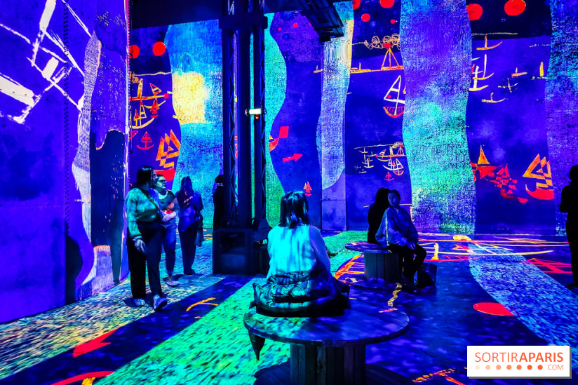 Paul Klee, peindre la musique : l'exposition immersive et insolite de l'Atelier des Lumières, photos - IMG20230216101944