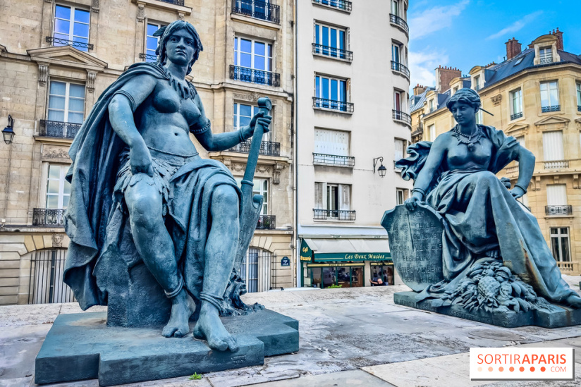 Musée d'Orsay, collection permanente  - Statue extérieur parvis musée