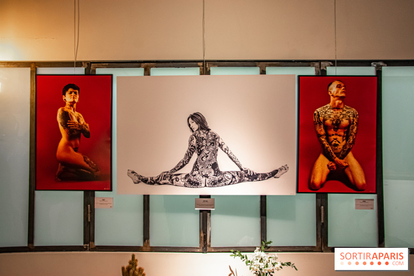 Exposition tatouage Idan Wizen La Peau Repensée galerie La Lison