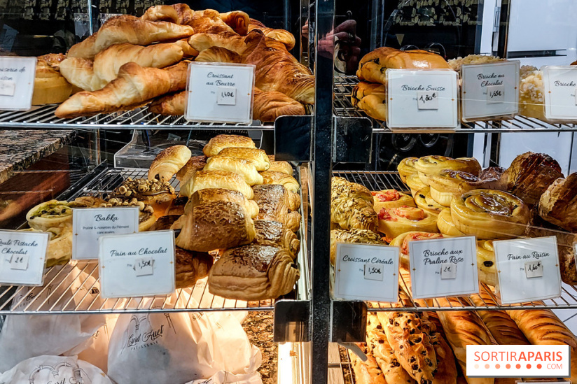 Cyril Huet Pâtisserie, nos photos - viennoiserie - pain au chocolat