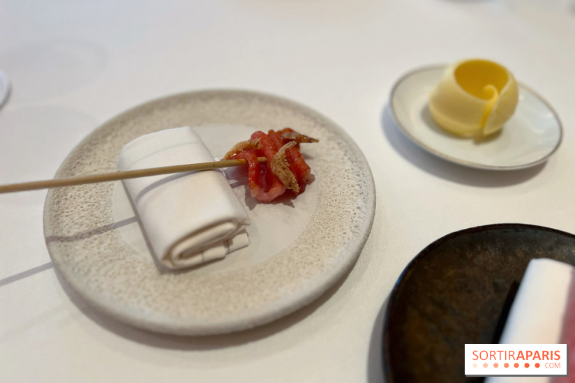 Le Taillevent - Wagyu et crevettes