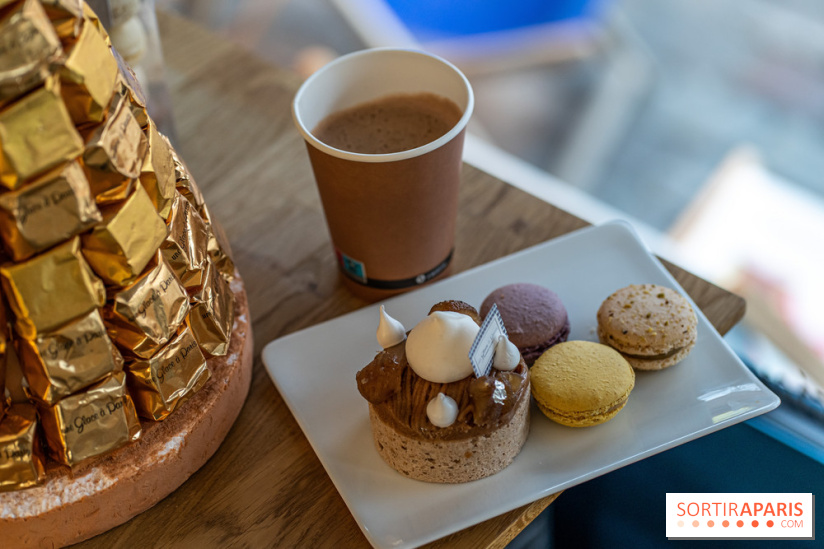 Chocolats chauds de Une Glace à Paris - patisseries glacées