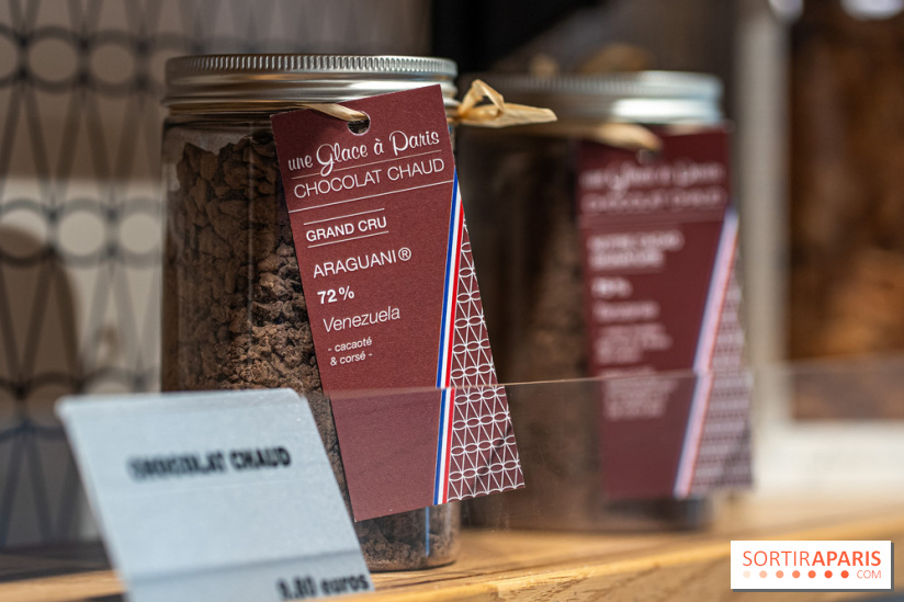 Chocolats chauds de Une Glace à Paris -  chocolat chaud à faire maison