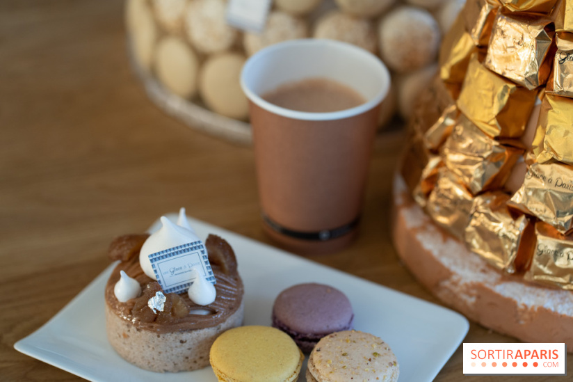 Chocolats chauds de Une Glace à Paris -  patisseries glacées