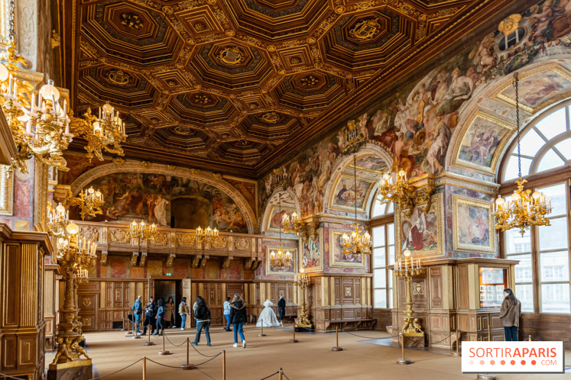 Château de Fontainebleau - Napoléon III et Eugénie -  A7C4042 HDR