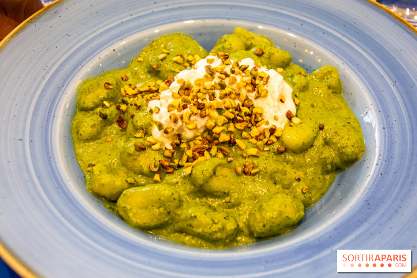 Claudia Paris gnocchis pesto pistaches