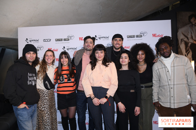 ©Rachid Bellak - Les jeunes réalisatrice et réalisateurs issu de l'école Kourtrajmé en compétition au Westfield Stories Saison 2 autour de la Présidente du Jury