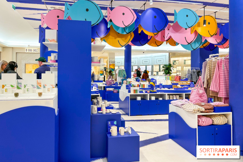 Comme Un Poisson Dans L'Eau - L'installation immersive de TeamLab au Bon Marché - image00011