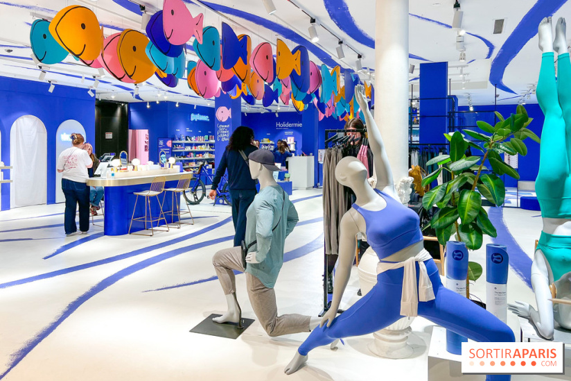 Comme Un Poisson Dans L'Eau - L'installation immersive de TeamLab au Bon Marché