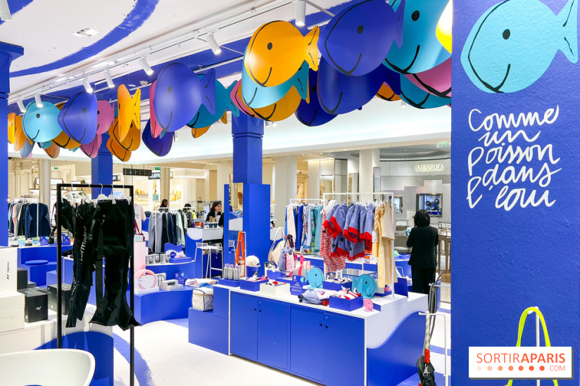 Comme Un Poisson Dans L'Eau - L'installation immersive de TeamLab au Bon Marché - image00018