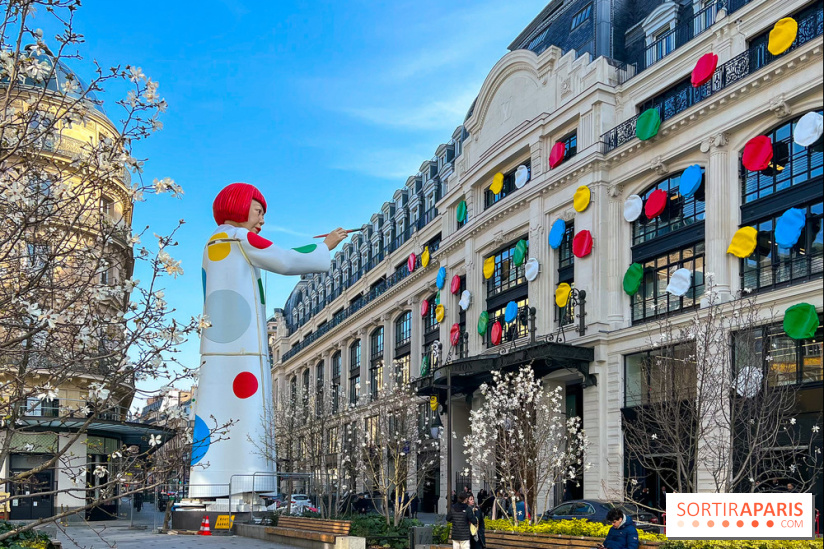 Yayoi Kusama face à la Samaritaine - image00001