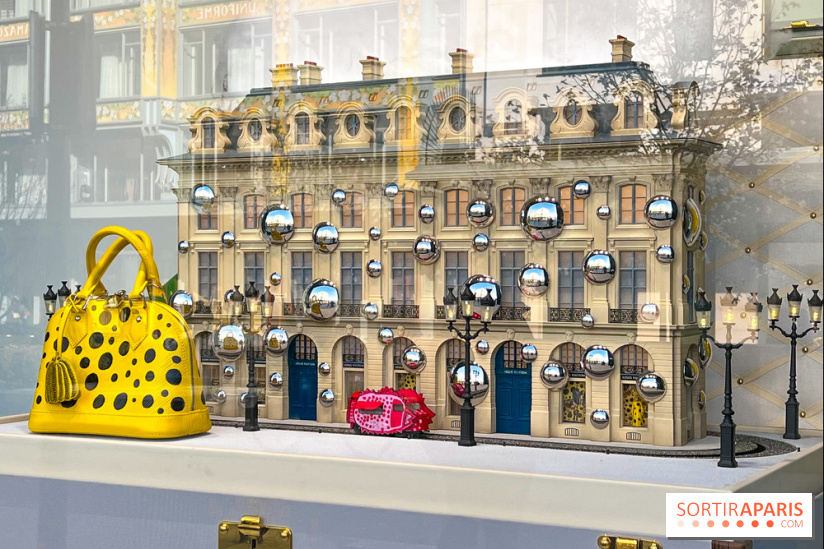 Yayoi Kusama face à la Samaritaine