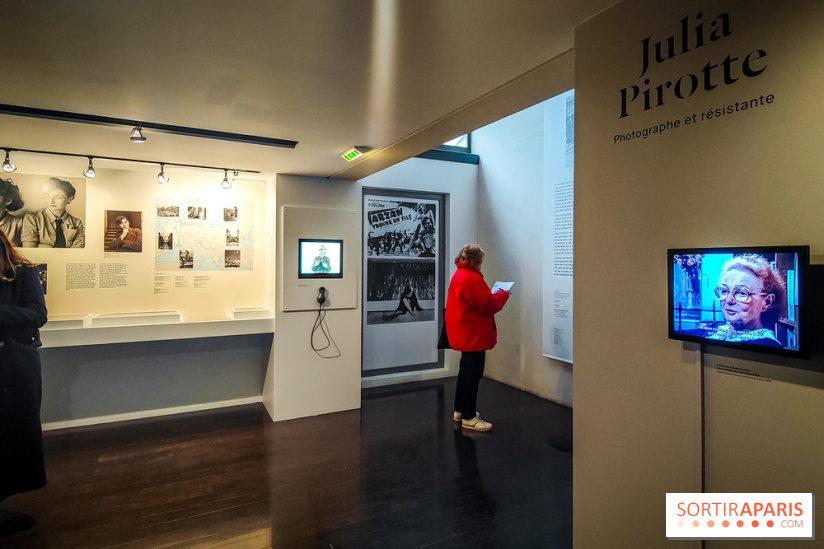 Julia Pirotte, photographe et résistante : l'exposition hommage du Mémorial de la Shoah - nos photos - IMG20230306132211