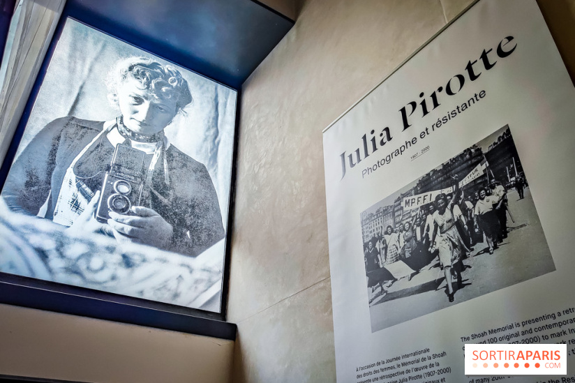 Julia Pirotte, photographe et résistante : l'exposition hommage du Mémorial de la Shoah - nos photos - IMG20230306130132
