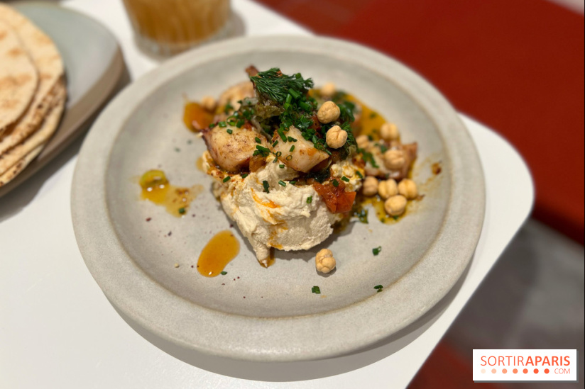 Kubri - Houmous et poulpe