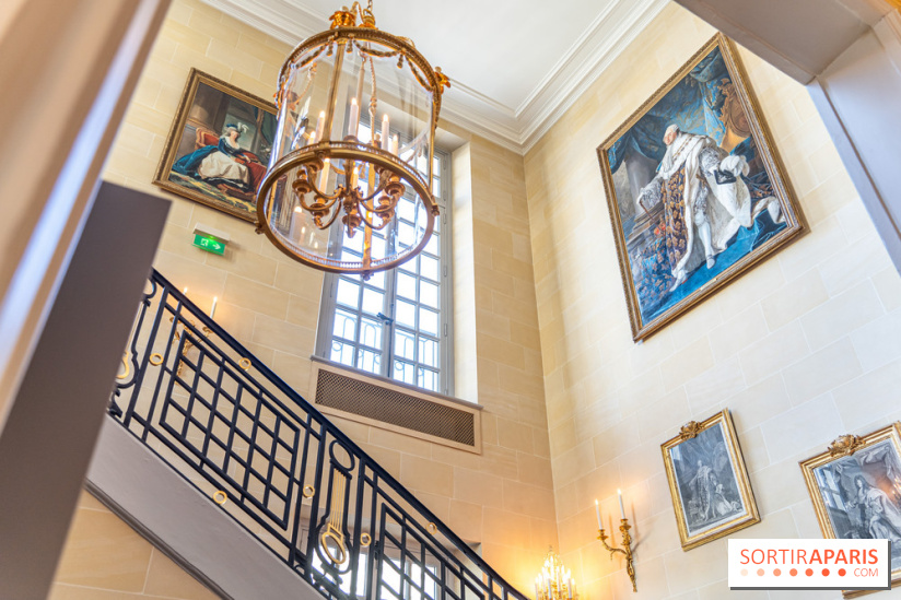 Airelles Château de Versailles, Le Grand Contrôle - hôtel -  escalier