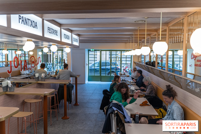 Jòia Bun - restaurant de burgers - Hélène Darroze -  salle