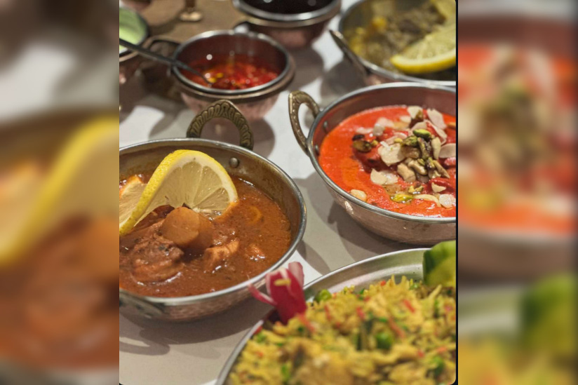 Le buffet à volonté du Jaipur café  - diwali 1