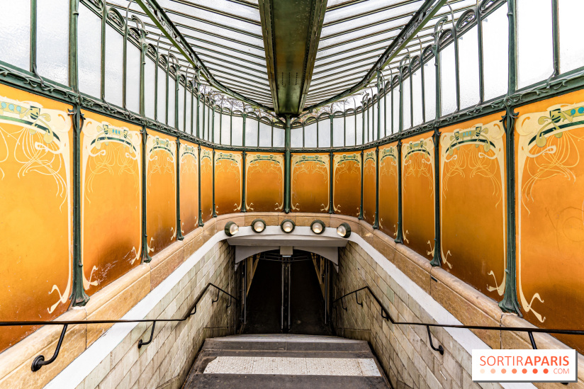 Le dernier édicule de type B d'Hector Guimard - Métro Porte Dauphine