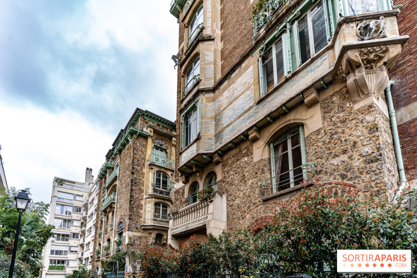 Le Castel Béranger par Hector Guimard - immeuble Art Nouveau de Paris -  A7C5024