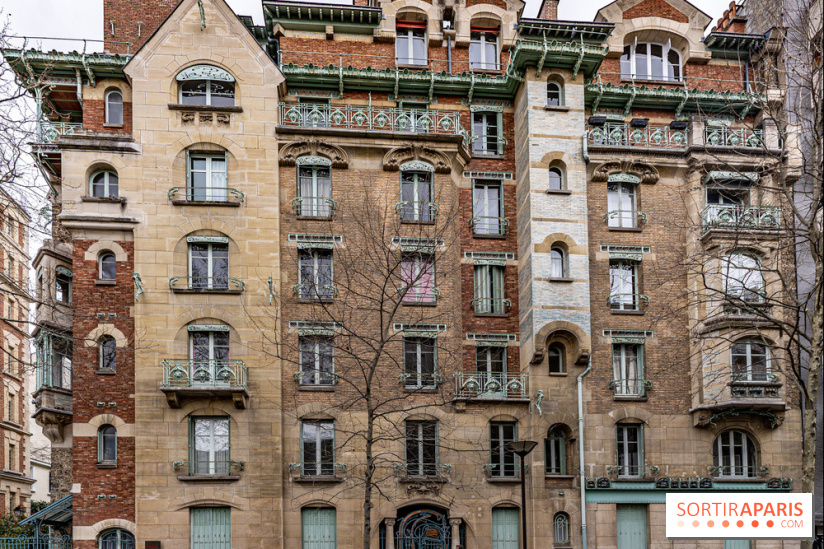 Le Castel Béranger par Hector Guimard - immeuble Art Nouveau de Paris -  A7C5027