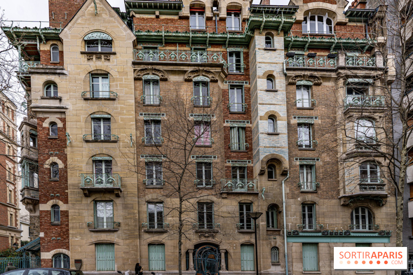 Le Castel Béranger par Hector Guimard - immeuble Art Nouveau de Paris