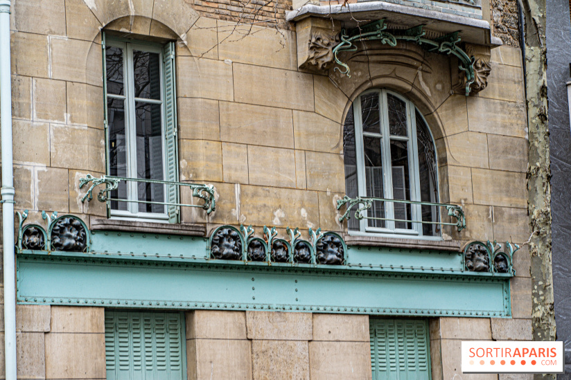 Le Castel Béranger par Hector Guimard - immeuble Art Nouveau de Paris -  A7C5033