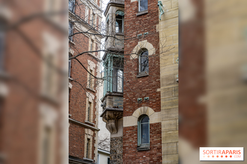 Le Castel Béranger par Hector Guimard - immeuble Art Nouveau de Paris -  A7C5035