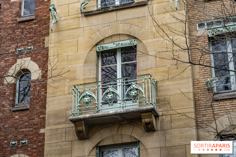 Le Castel Béranger par Hector Guimard - immeuble Art Nouveau de Paris