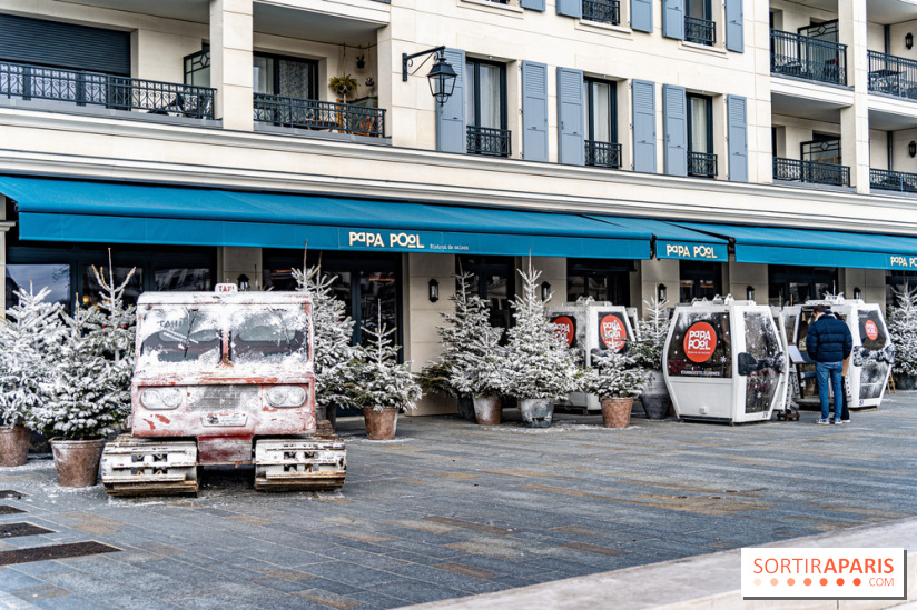 Papa Pool, le restaurant d'Arnaud Delvenne et Stéphane Rotenberg à Clamart - terrasse d'hiver